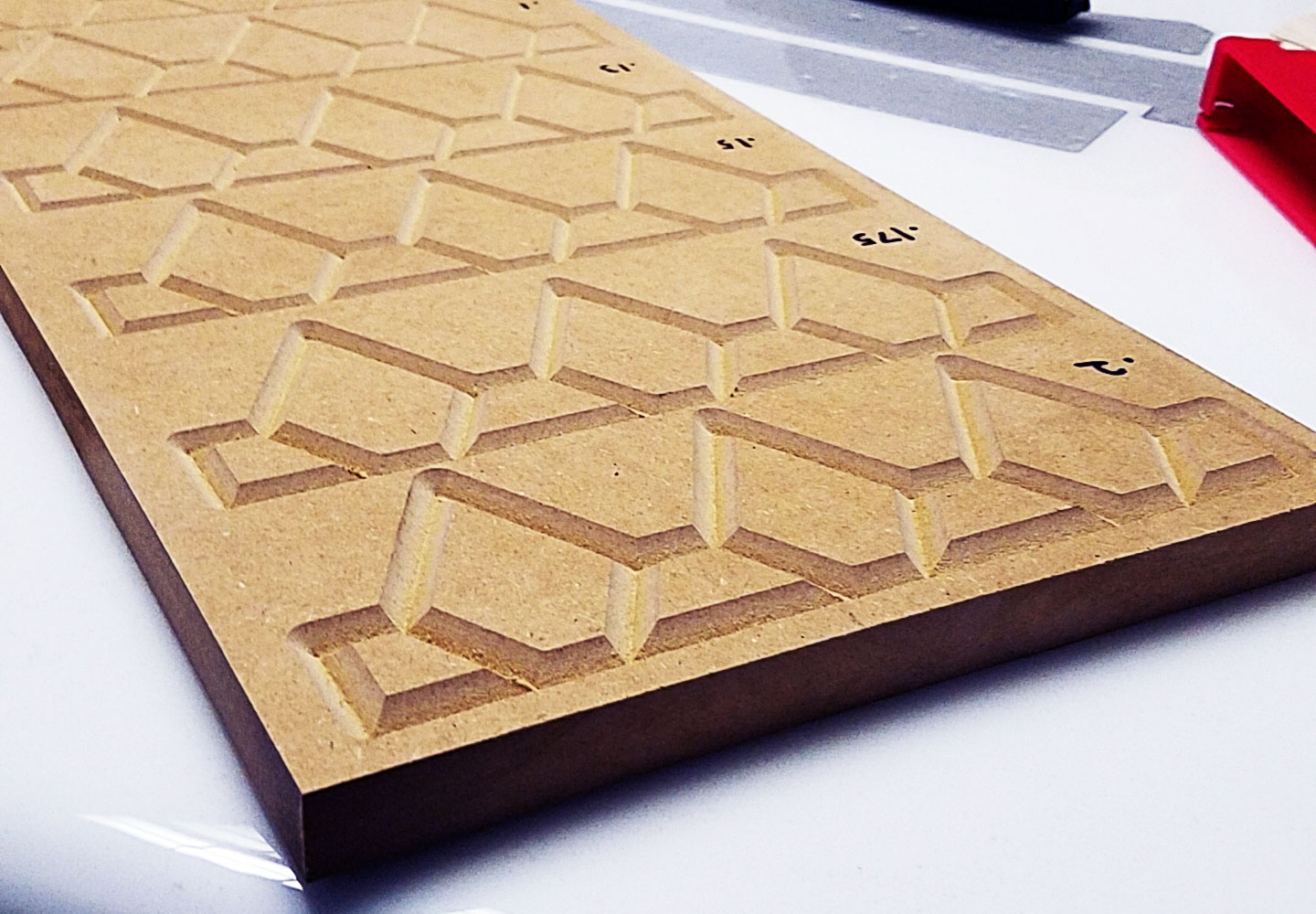 cnc cut 3d design panel