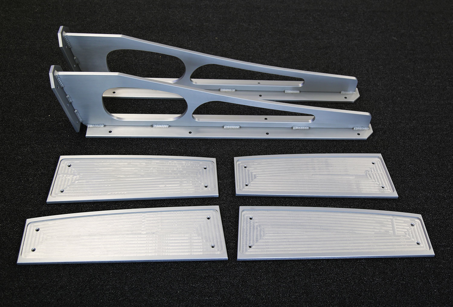 custom fabricated starboard boat parts.