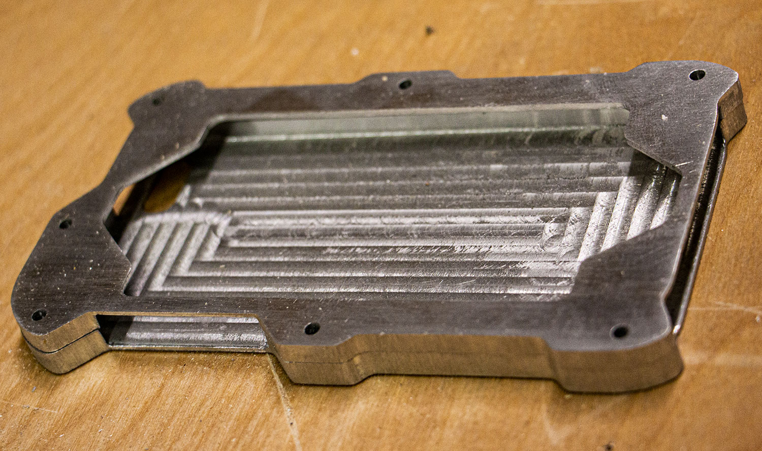 custom cut and design metal phone case